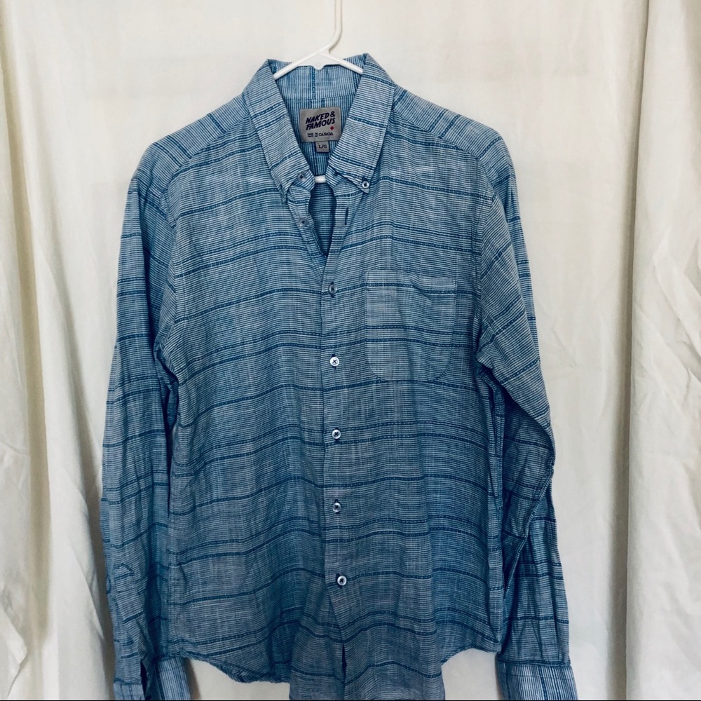 Naked and Famous Long sleeved shirt